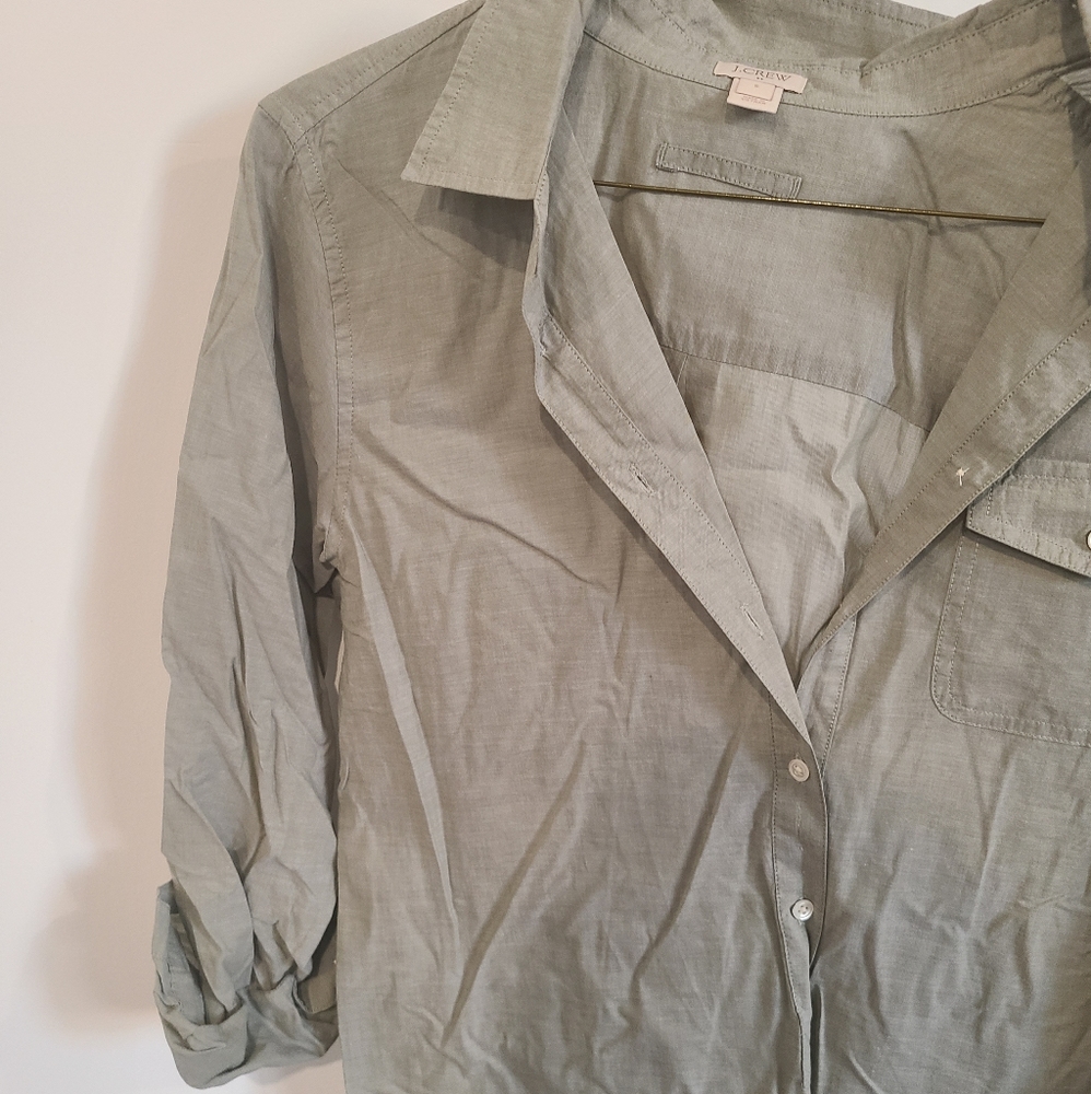 J. Crew Boyfriend Button Down